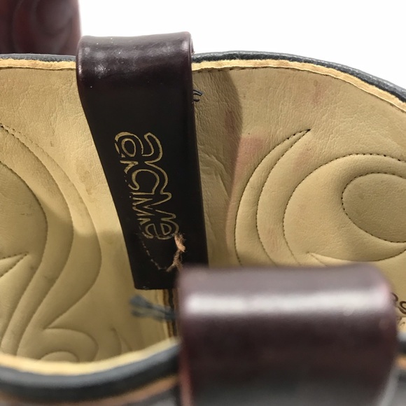 Vintage Acme Cowboy Boots Made In USA - Picture 6 of 8